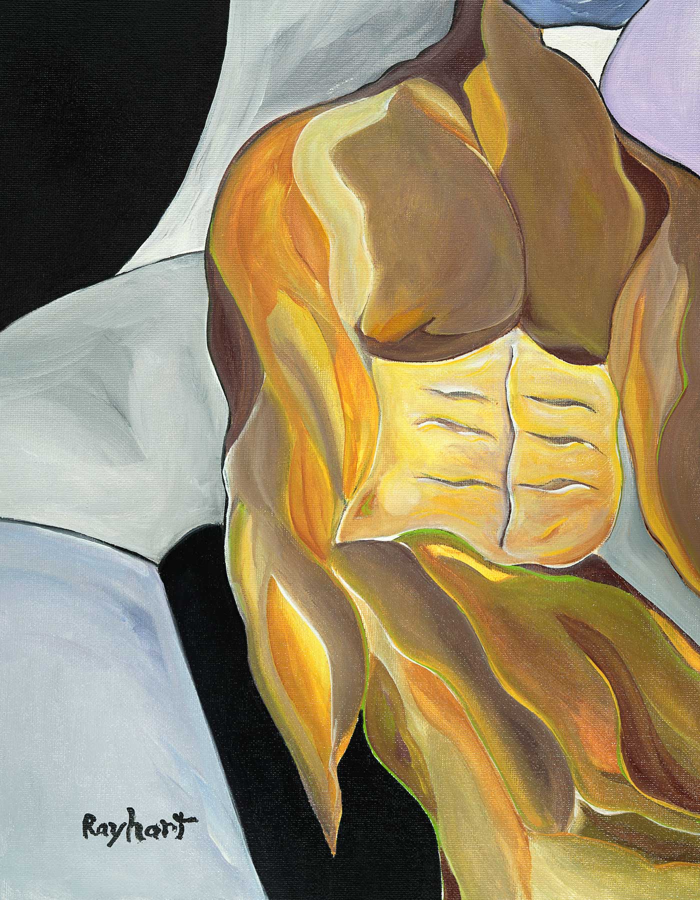 An Anatomy of Man 12x16