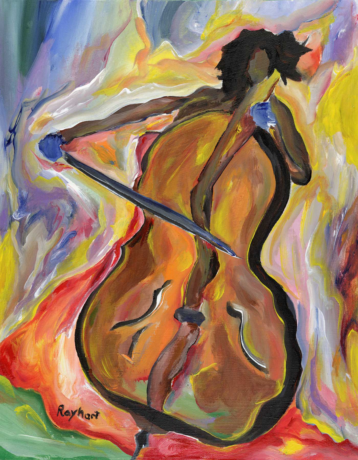 The Cellist - Sold